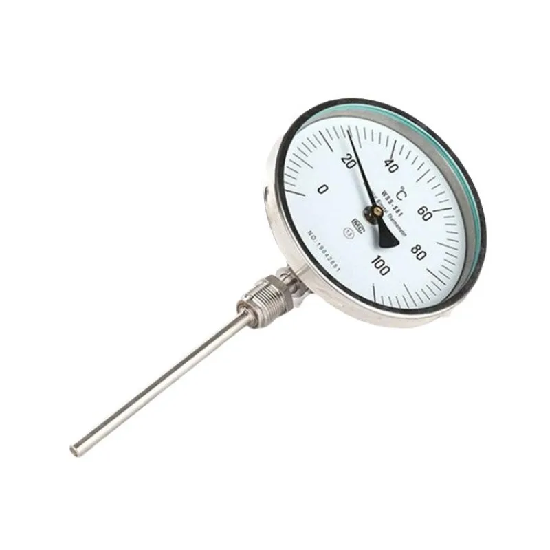 Stainless Steel Radial Axial Universal Hand, Bimetal Thermometer WSS-401 WSS-411
