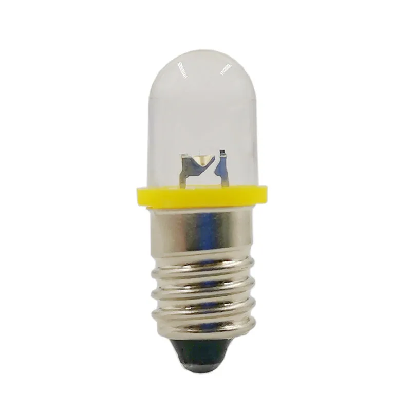 JOYING LIANG T10 LED Light Beads 3V 3.8V 4.5V 6.3V 8V Match with E10 Screw Bulb LED Lamp Small Electric Bead Bulb