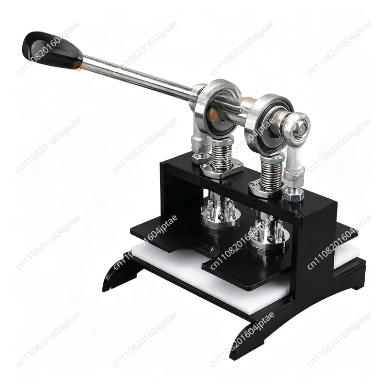 Heavy-Duty Handmade Leather Cutting Machine, Embossing Plate Die Cutter,Dual Guide Shafts Die Cut Machine - Various of Materials