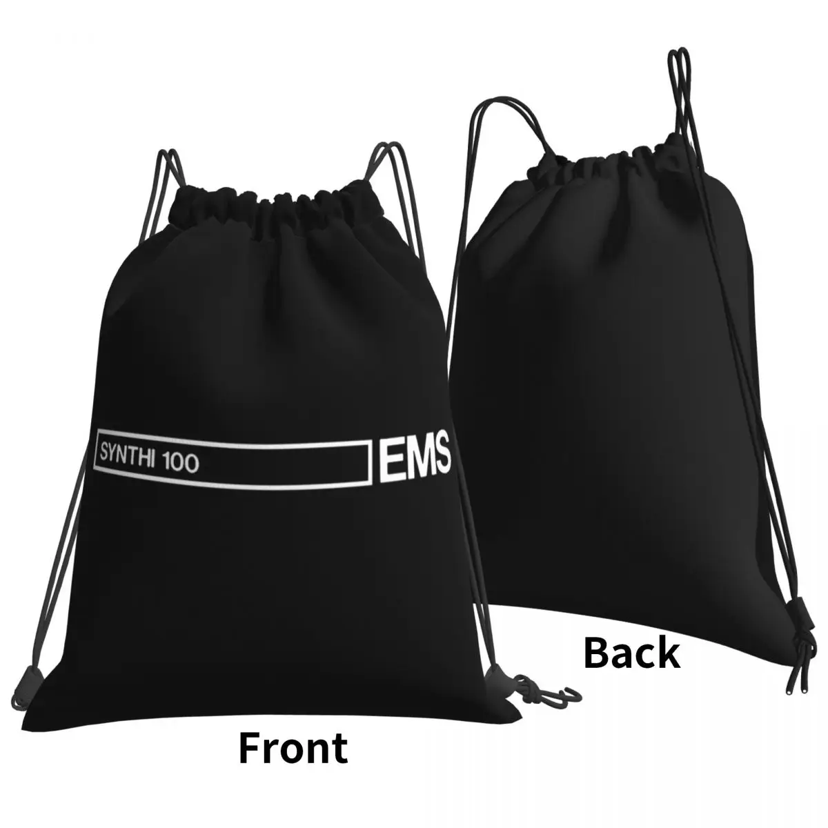 Ems Synthi 100 Keyboard Modular Synth Logo Synther Drawstring Bags Gym Bag Portable Clothes Backpacks