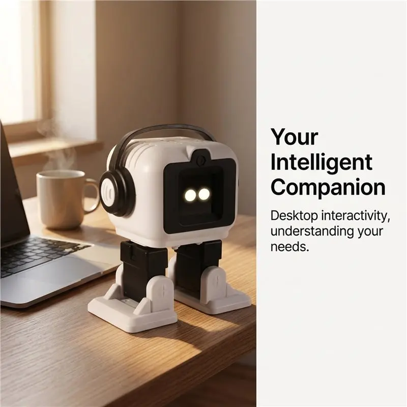 [NEW!】 AI Robot With Camera Intelligent Emotion Perception Touch Interaction AI Electronic Emotion Feedback And Companionship
