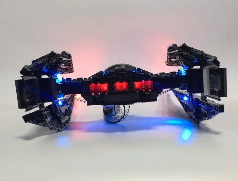 LED-verlichtingsset geschikt voor LEGO Wars Kylo Ren's TIE Fighter 75179 (exclusief bouwstenen)