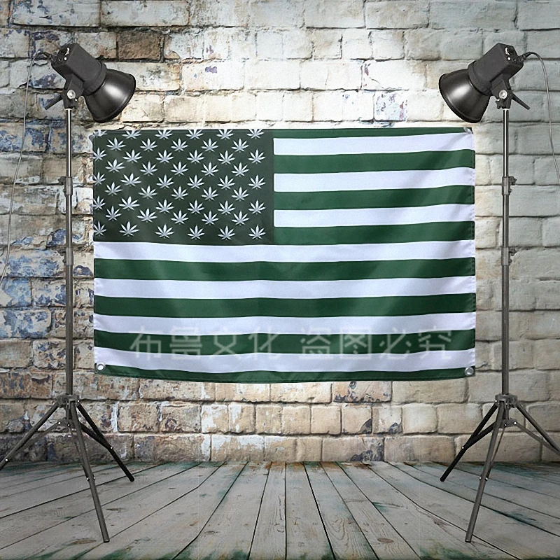 

USA flag Large Reggae Heavy Metal Band Poster Music Banner Background Wall Flag Decor Vintage Creative Cloth Art Painting