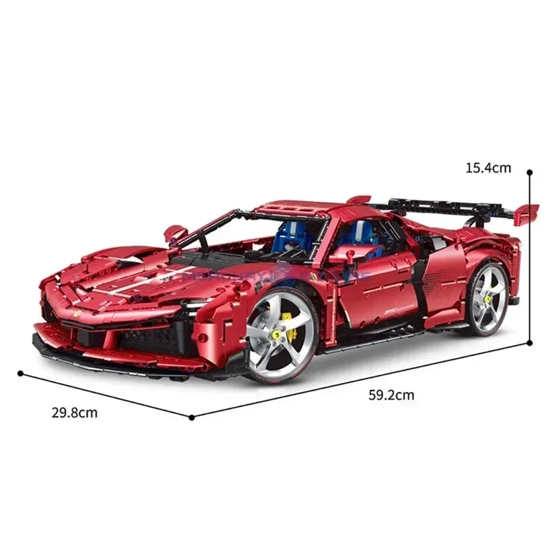 Tecnico MOC GULY 10623 Roadster Sportscar Supercar Speed Sports Car Model 3982pcs Building Blocks mattoni Puzzle Toy per regalo