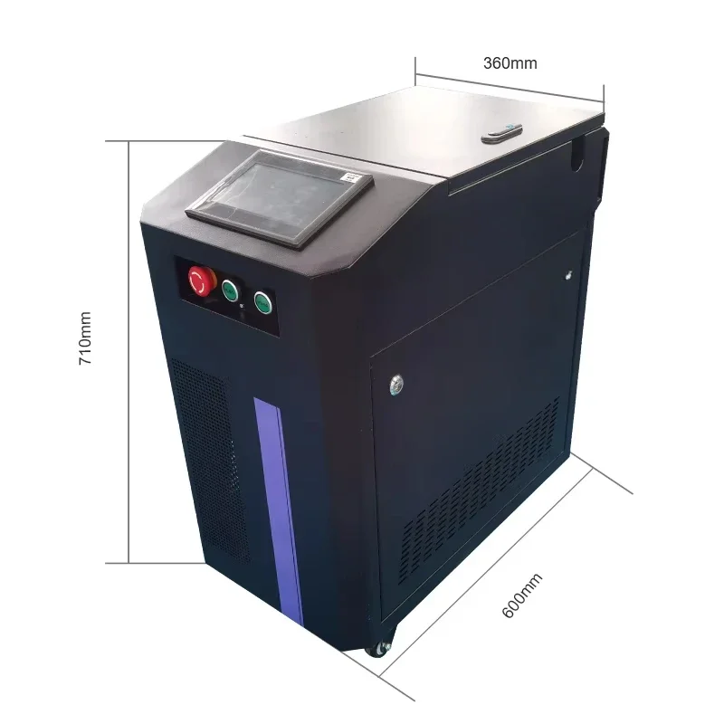 500W 50mj Pulse Fiber Laser Cleaner Pulse Rust Laser Cleaner