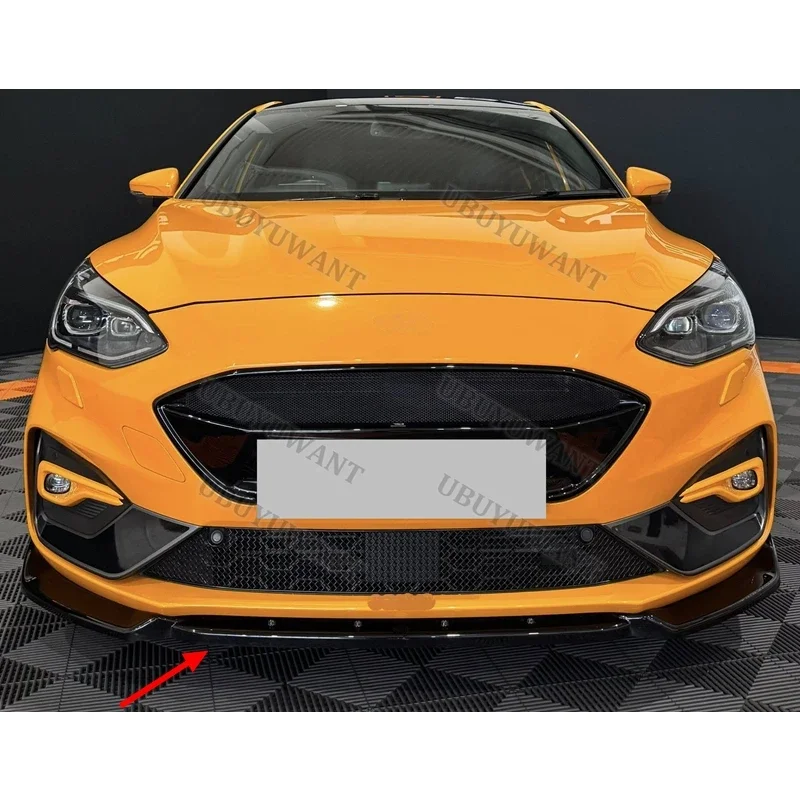 Shovel Front Lip Diffuser for Ford Focus Mk4 ST/st-line 2019-2021 Front Spoiler Auto Accessories Front Bumper Lower Guard