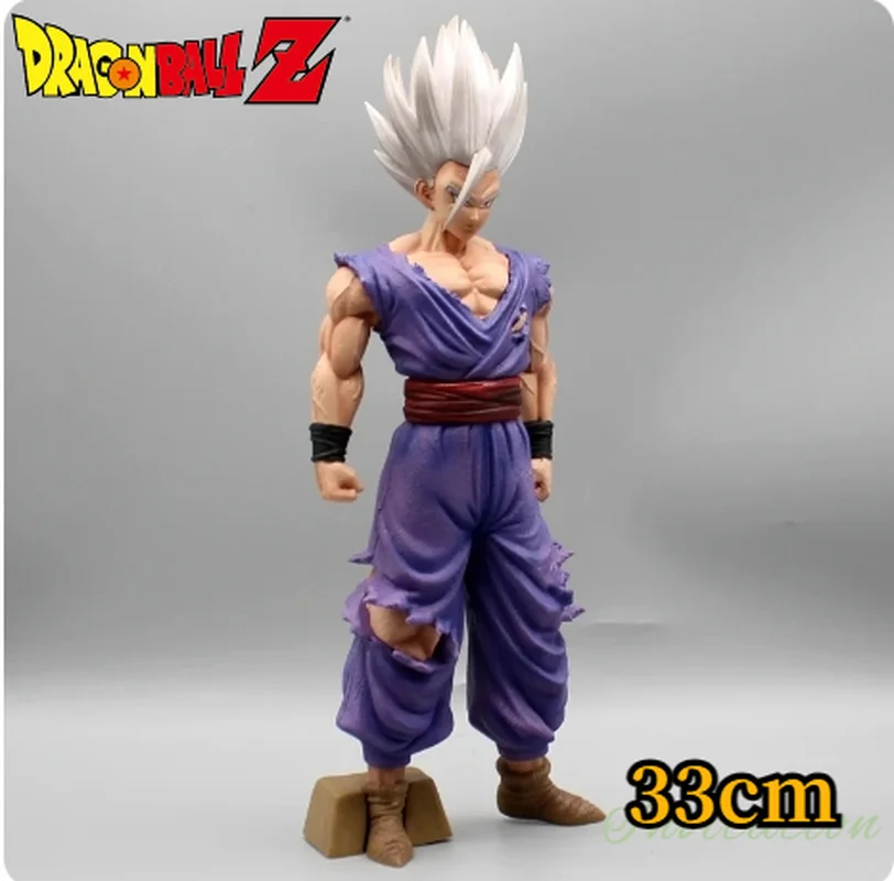 

33cm Dragon Ball Z Figures Son Gohan Anime Figurine Beast Gohan Gk Statue Pvc Model Doll Collection Desk Decoration Toys Gifts