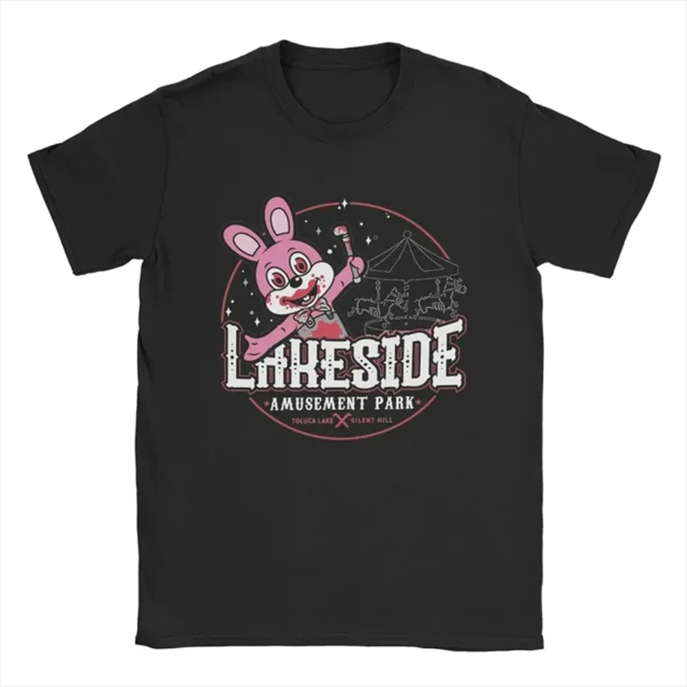 Men Women T Shirt High Quality O-Neck Short Sleeves Men T-Shirt Lakeside Park Silent Hill Novelty 100% Cotton Tees 80342