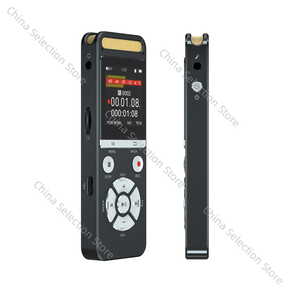 AI Voice Recorder High Definition Noise Reduction Color Screen Small Portable Standby Long Portable Professional AI Recorder