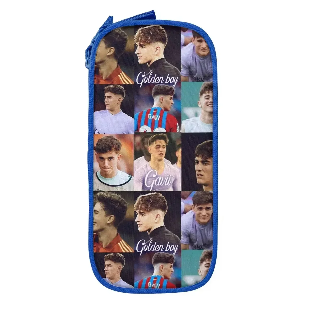 

Pablo Gavi Sport Spain Football Pencil Cases Lovely Pen Box Bags Student Large Storage Students School Gift Pencil Pouch