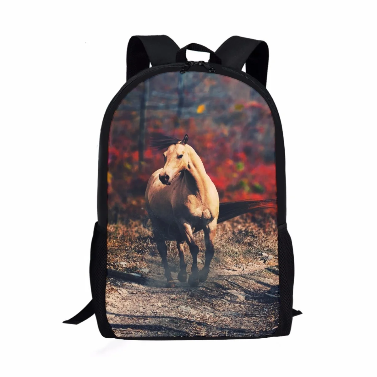 

Fashion Cute Horse 3D Print School Bags For Girl Boys Book Bags Kids Backpack Schoolbags Children Bagpack Shopper Rucksack