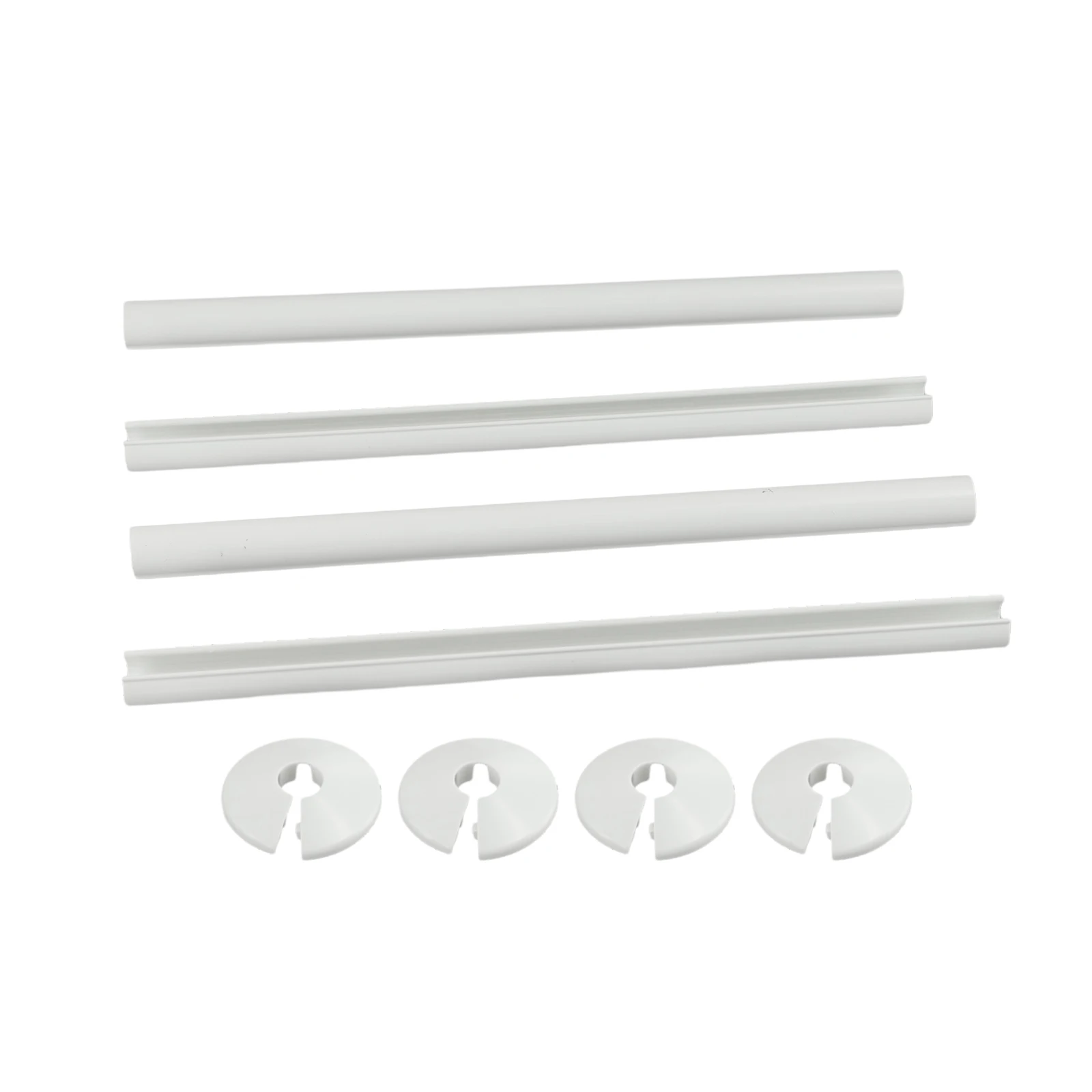 Home Improvement 15 X 55mm Radiator Pipe Covers Versatile Pipe Protection Decorative Pipe Enhancement 15mm Diameter Covers