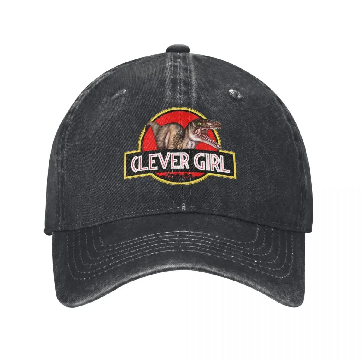 Joresslc Perk The Big One Velociraptor Clever Girl Baseball Cap Unisex Distressed  Washed Snapback Cap Adjustable Caps Hat