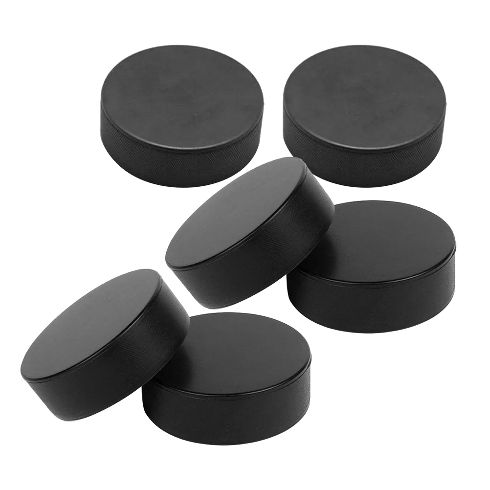 6 Pcs Hockey Pucks Game Training Supplies Practicing Ice Ball Fitness Practical