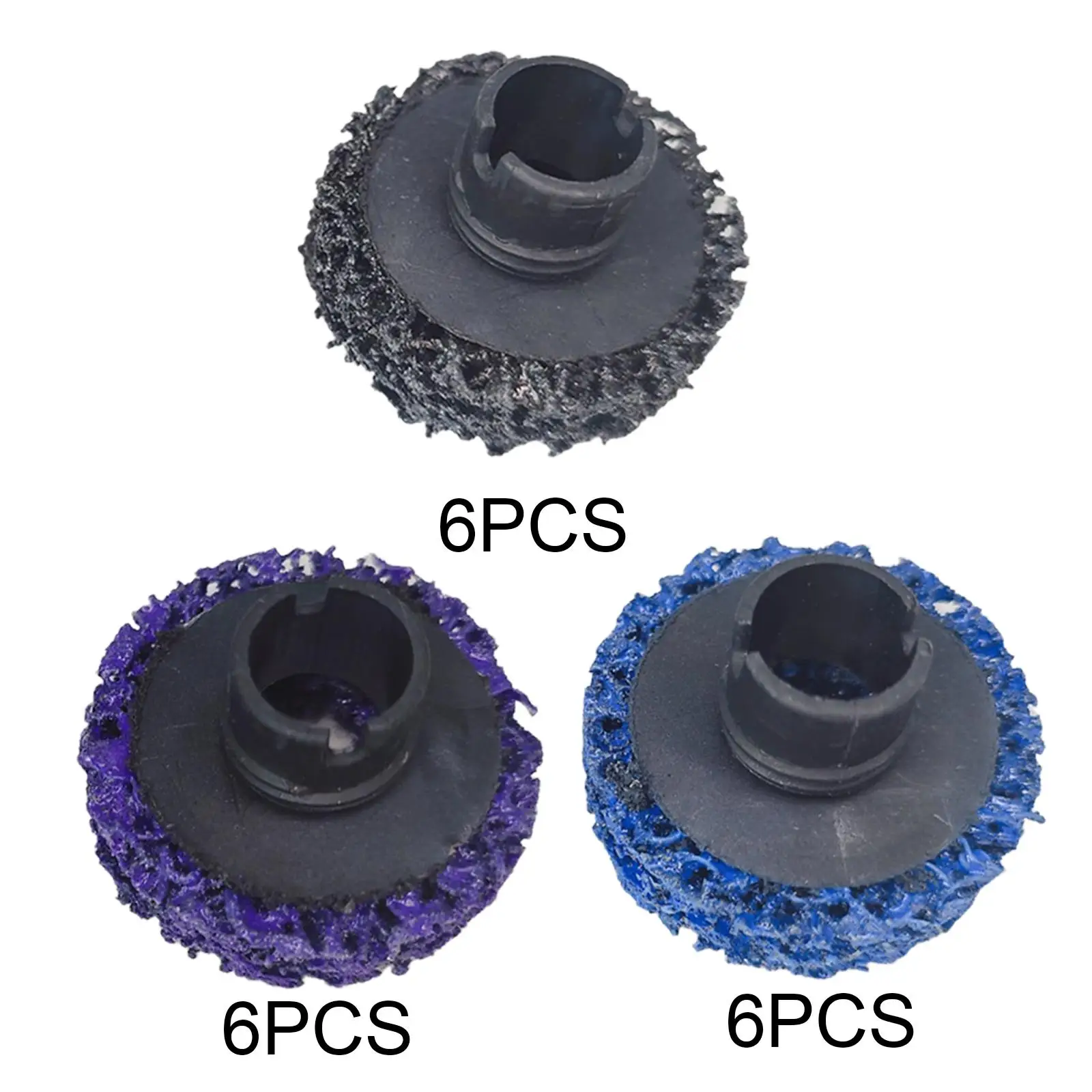 6x Brake Hub Cleaning Discs Sturdy Brake Drum, Rotor, Around Studs Rust Removal for RV Bus Trailer Car Commercial Truck