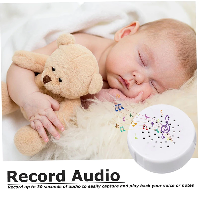 60 Seconds Reusable Recordable Voice Box DIY Custom Message Sound Module for Stuffed Bear Animal Plush Toy Recorder Device