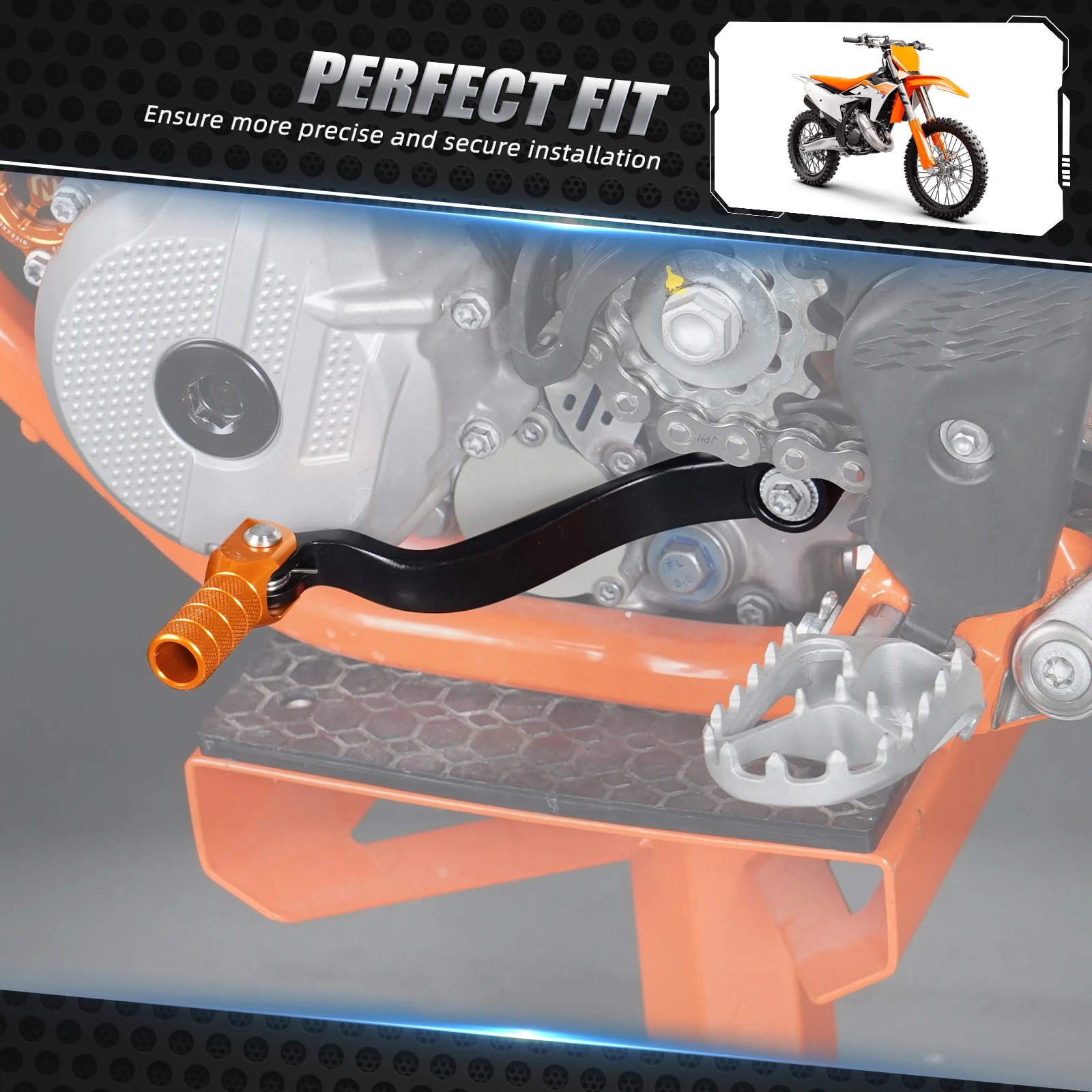 NICECNC For KTM EXC 300 250 XC XCW TPI 2017-2019 Forged Shift Lever SX 125 SXF 250 SXF 450 EXC 250 EXCF 350 For Husqvarna TE 300