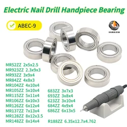 10Pcs 623ZZ 3x10x4mm 1030 ABEC-9 Handle Bearings For Strong Drill Brush Handpiece Nail Ball Bearing 0830 0940 1260 1480 1060