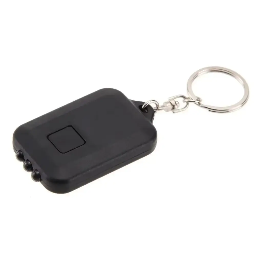 Portable LED Mini Solar Light Pocket-sized High Brightness Keychain Flashlights with Key Chain Lightweight Emergency Lights Home