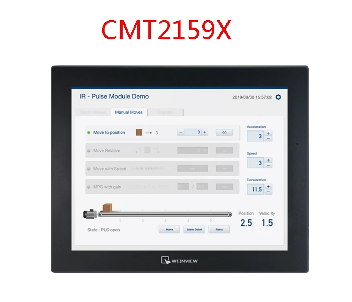 Original New Weintek WEINVIEW CMT2159X Replace MT8150IE HMI TOUCH SCREEN Man-machine Interface PLC