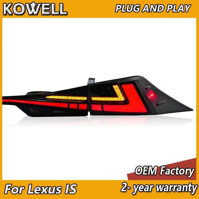 

Car Styling for Lexus IS250 Taillight 2014-2020 IS300 Tail Light IS200T IS350 Rear DRL Turn Signal Brake Light Fog Reversing