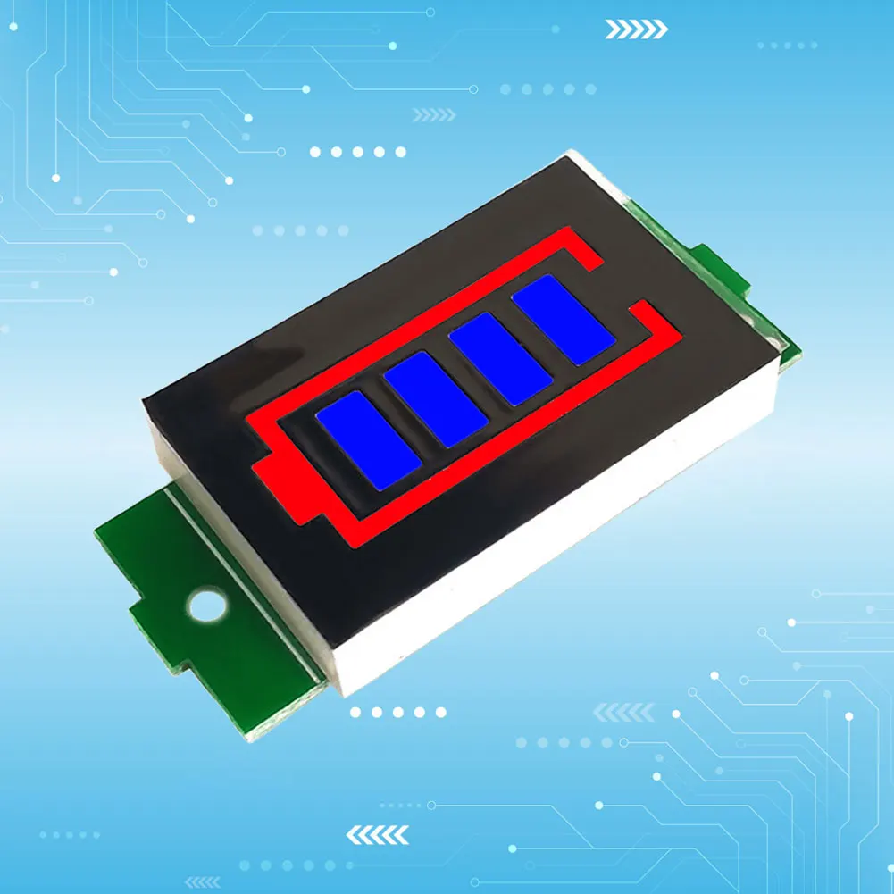 1-5PCS 1/2/3/4/6/7/8S 리튬 배터리 용량 표시기 모듈 4 섹션 전기 자동차 배터리 전력 테스터 3-34V 5mA