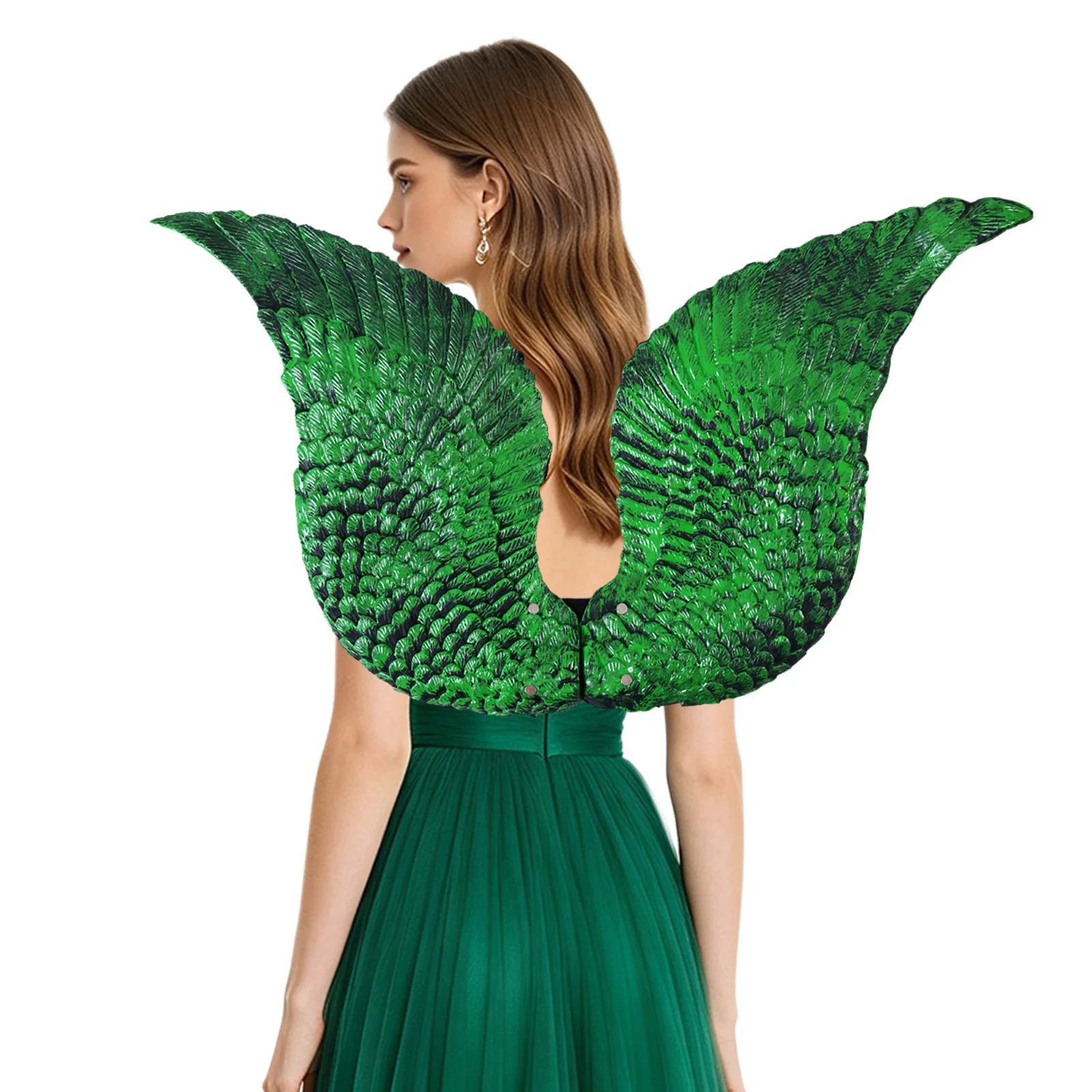 Adults Kids Angel Wings Fairy Costume Props with Elastic Straps for Halloween Cosplay Theme Party Cosplay Stage Performance