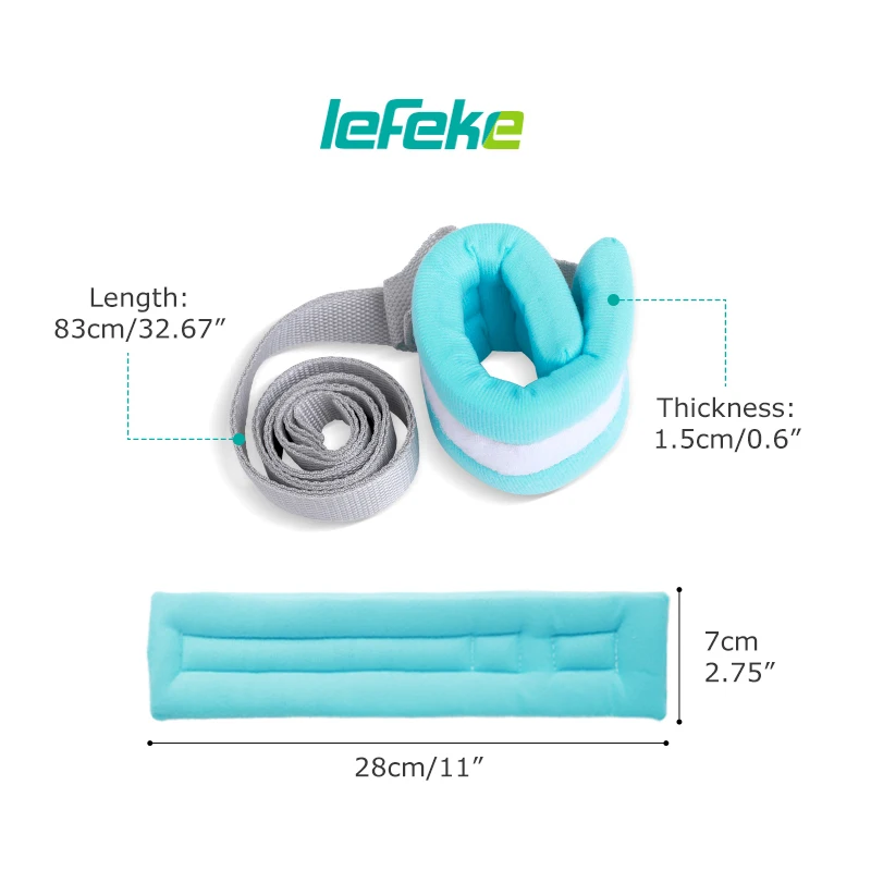 Lefeke Patient Restraints Wrist Belts Wrists or Ankles Restraints Straps Limb Holde Hands and Legs Limb Holder Movement Limited