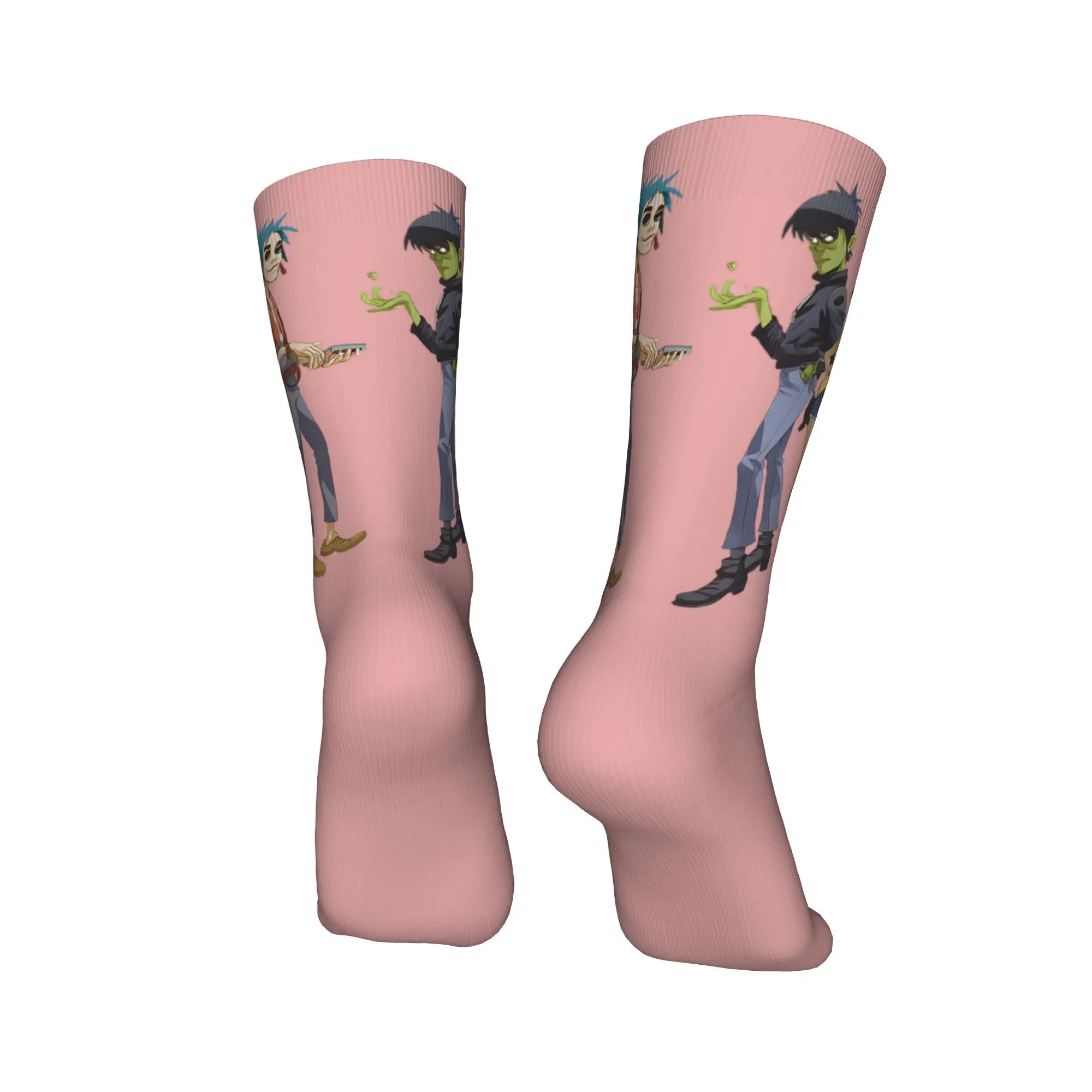 جوارب Gorillaz جوارب جرافيك مضادة للعرق للرجال جوارب رياضية خارجية مضحكة للخريف عالية الجودة