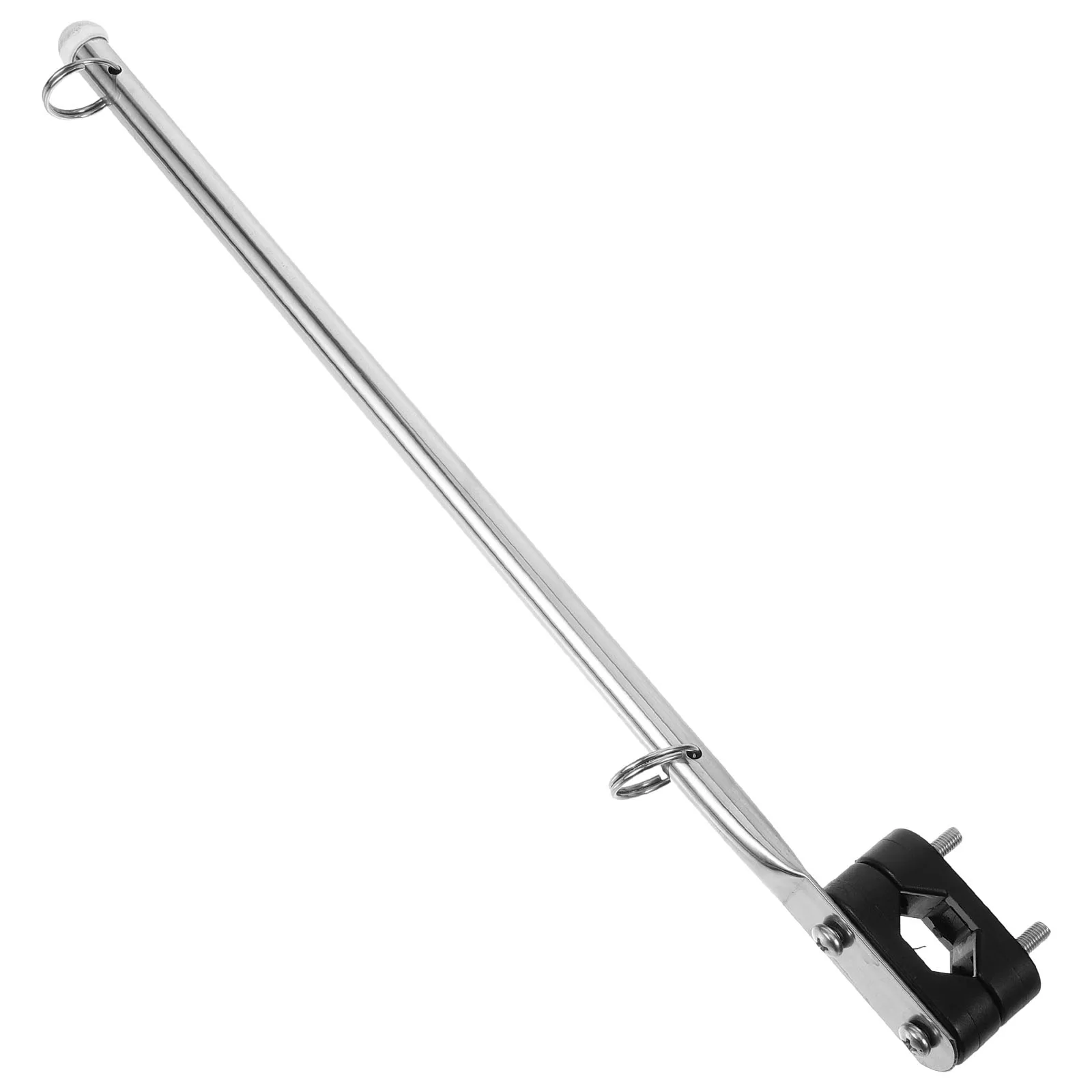 

Stainless Steel Rail Holder For Mount Marine Flagpole Boat Flag Support Rod Boat Flag Pole Mount Flagpole 7/8\