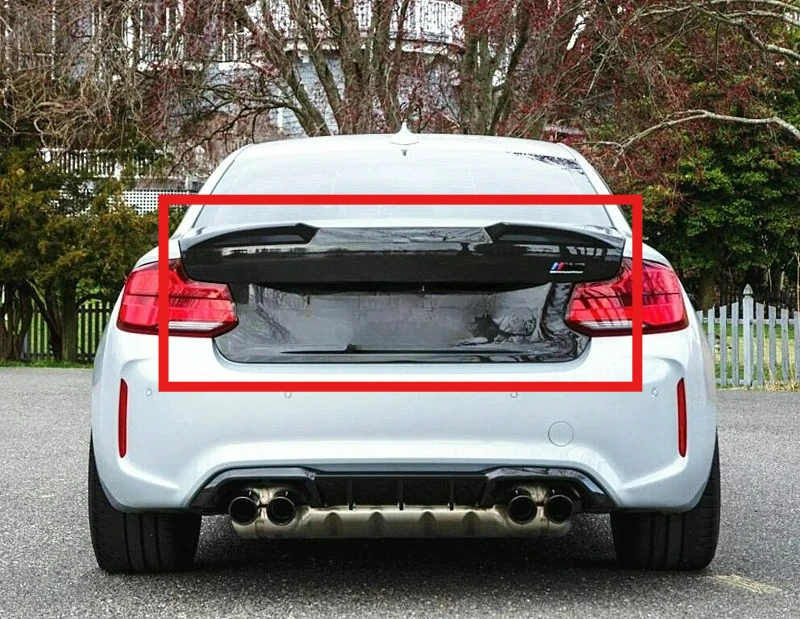 

Factory-Matched FORBMW F22 F87 M2 Rear Duckbill Luggage Carbon Fiber 2012-2022