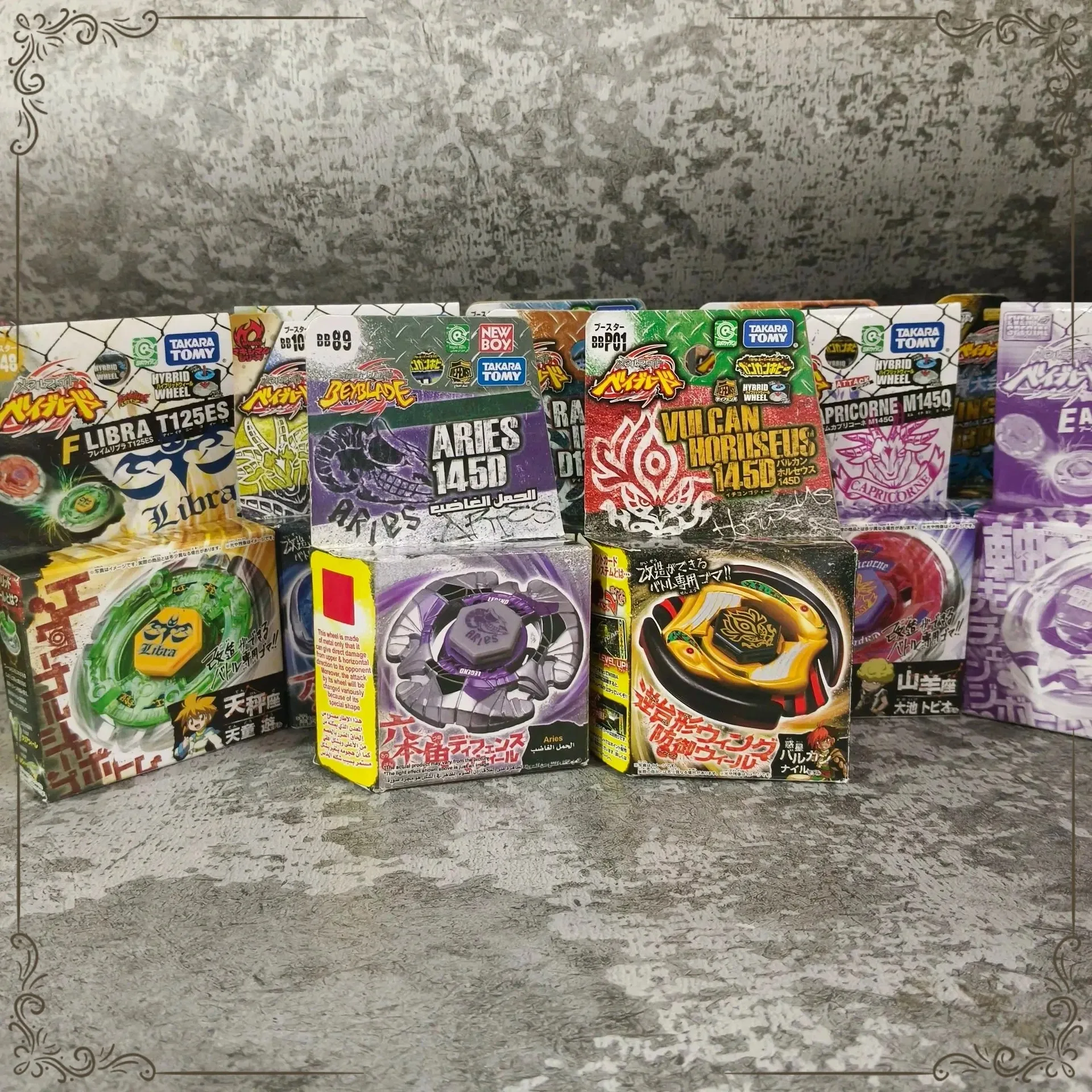 Genuíno Takara Tomy Metal Fight BBP01 BB108 BB105 BB104 BB99 BB88 BB80 BB74 BB70  caixa original