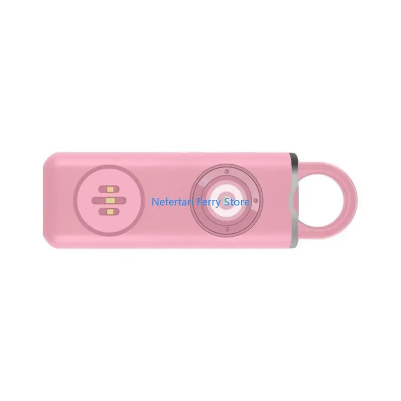 

A9BD Song Alarm Targe Charckain Safe Sound Alarm с светодиодным фонариком для девушки