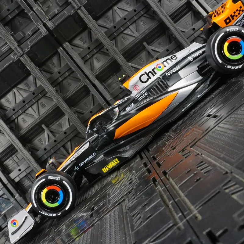 CCA 1:24 McLaren MCL60 Brytyjski Model Samochodu Wyścigowego F1 z Wyścigów Rajdowych, Wykonany ze Stopu Metali, Idealny do Kolekcjonowania i Może Być Prezentem dla Dzieci