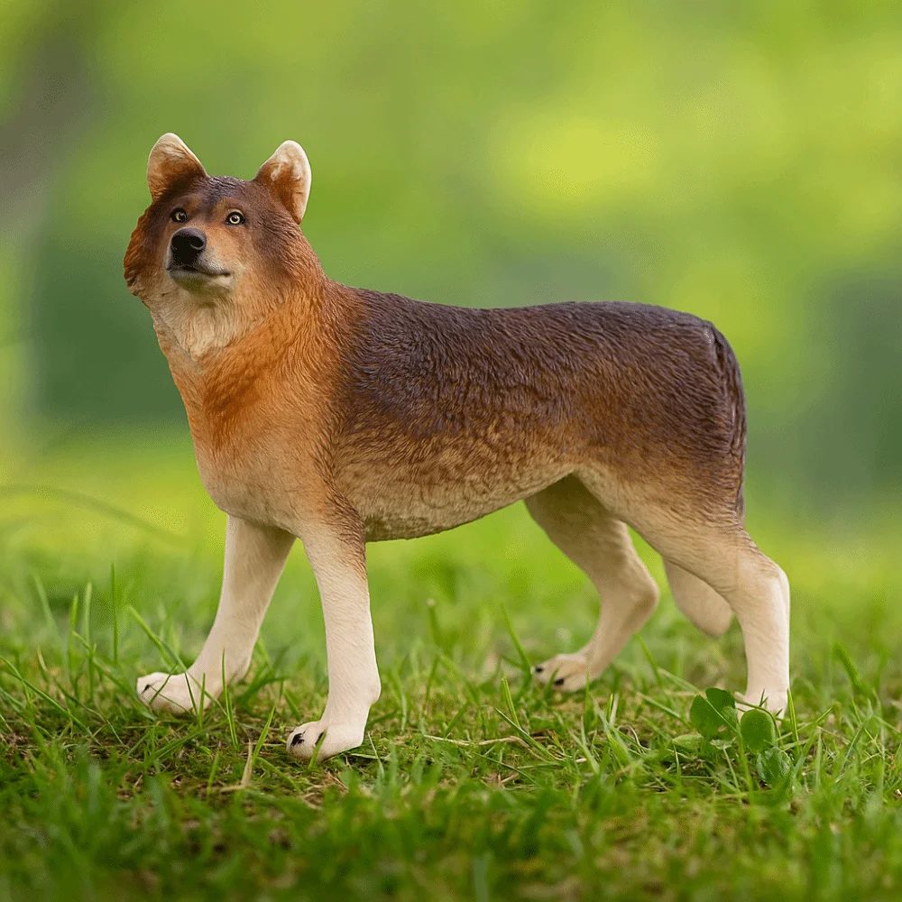 プラスチック製の模擬動物モデル手作りの像オオカミシミュレーション動物グッズ装飾ウォーアーツ神話シリーズのおもちゃ