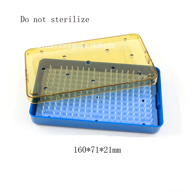 Single layer transparent silicone ophthalmic disinfection box non-high temperature and high pressure disinfection with silicone