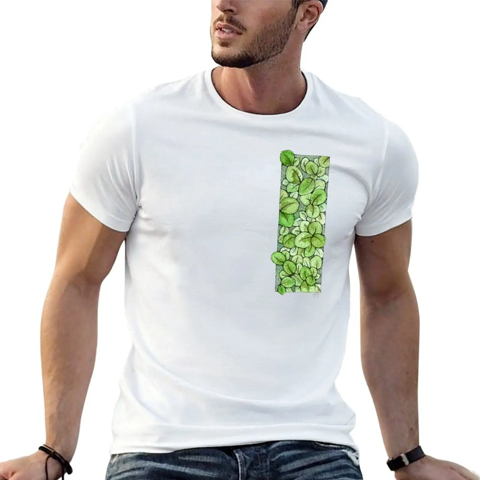 

Foliage T-Shirt man t shirts for men casual man tshirt t shirts for man pack cotton T-shirt