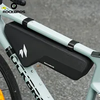 ROCKBROS Waterproof Bike Down Tube Front Frame Bag Bicycle Bags Cycling Luggage Storage Bag Bikepacking For MTB Road Gravel Bike