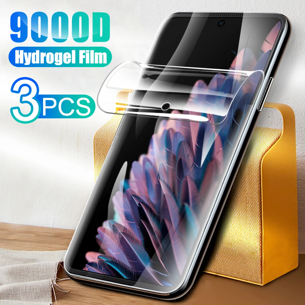 3 قطعة شاشة أمامية لينة هيدروجيل فيلم ل ممن لهم البحث N2 الوجه 5 جرام Opo البحث N 2 الوجه N2 الوجه الهاتف واضح طبقة رقيقة واقية غطاء CPH2437