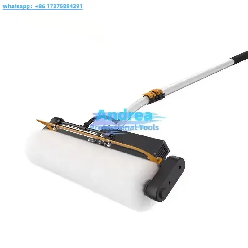 7.5m Electric Solar Panel Cleaning Brush Telescopic Pole Solar Washing Brush