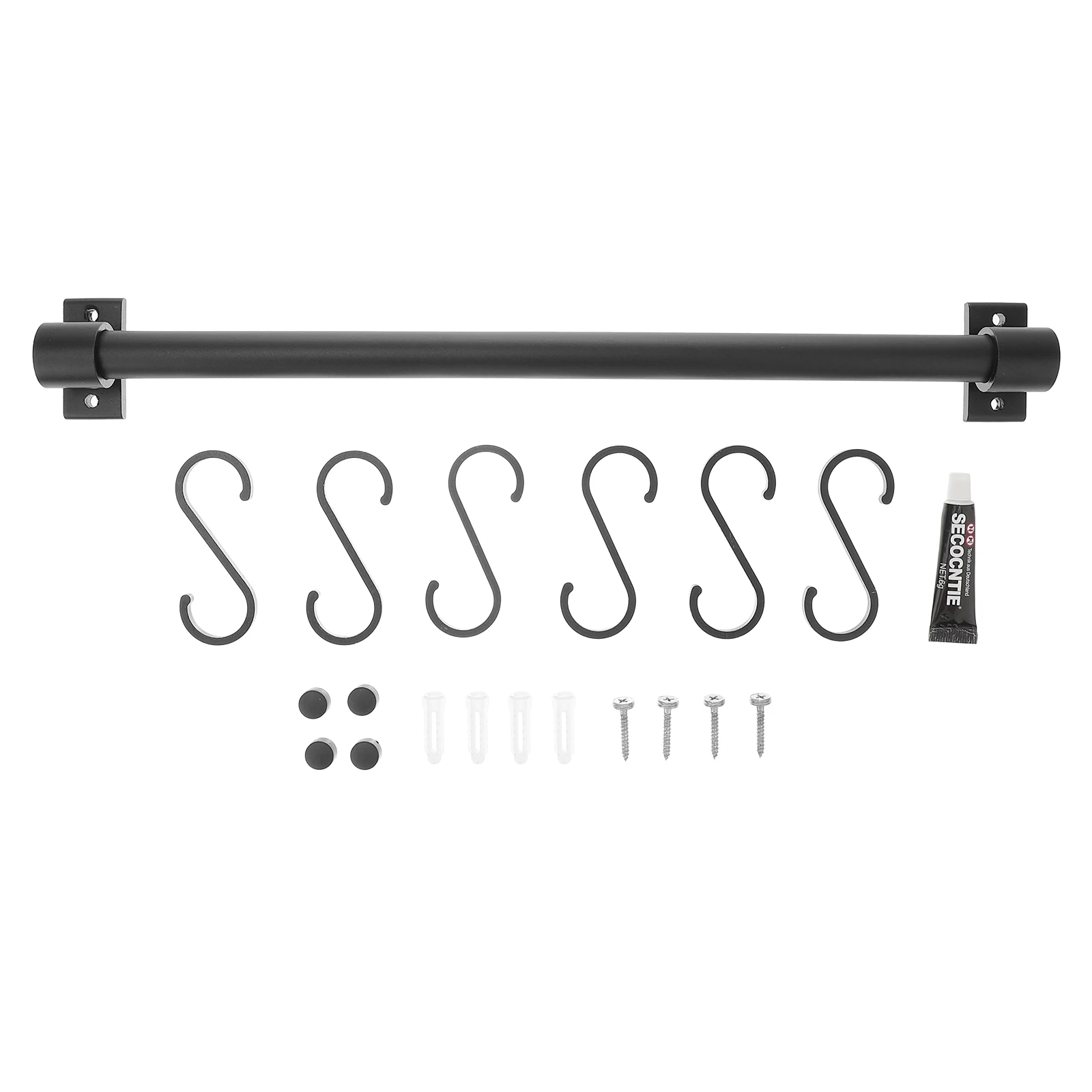

Hanging Wall Mounted Storage Organizer Strong Steel Kitchen Utensil Shelf Coffee Machine Holder Spices Cookware Small