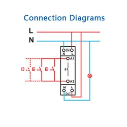 Tuya Smart Life ZigBee Circuit Breaker Din Rail 1P Single Pole Dry Contact Timer Relay App Remote Control Smart Timer