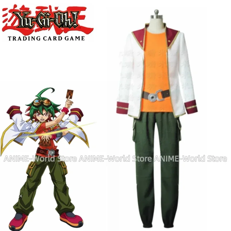 يو غي أوه ARC-V يويا ساكاكي ملابس كوس القماش الموحدة تأثيري حلي شعر مستعار أي حجم