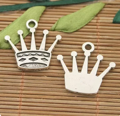 15pcs 25mm Alloy matel antiqued  silver color fashion pendants HWH3056  handmade supplies