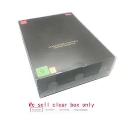 Transparent PET cover For Switch NS for The Legend of Zeldad: Tears of Kingdom Collector's edition display storage box