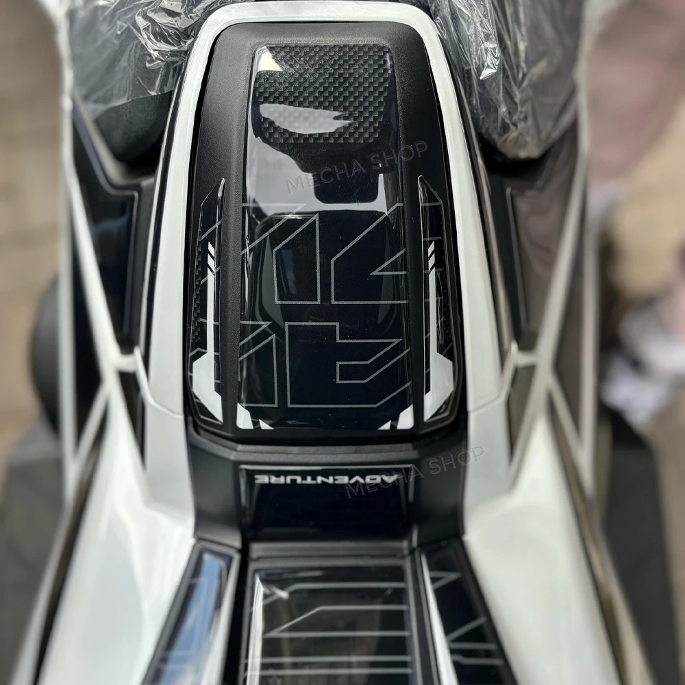 For Honda X-ADV 750 2025 Mid-column protection 3D resin protective sticker on XADV-25-001