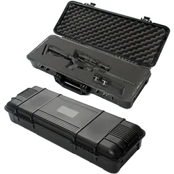 Outdoor Gun Case Safety Airsoft Accesories Weapon Rifle Hard Case Shooting Hunting With Foam Waterproof Shockproof Case