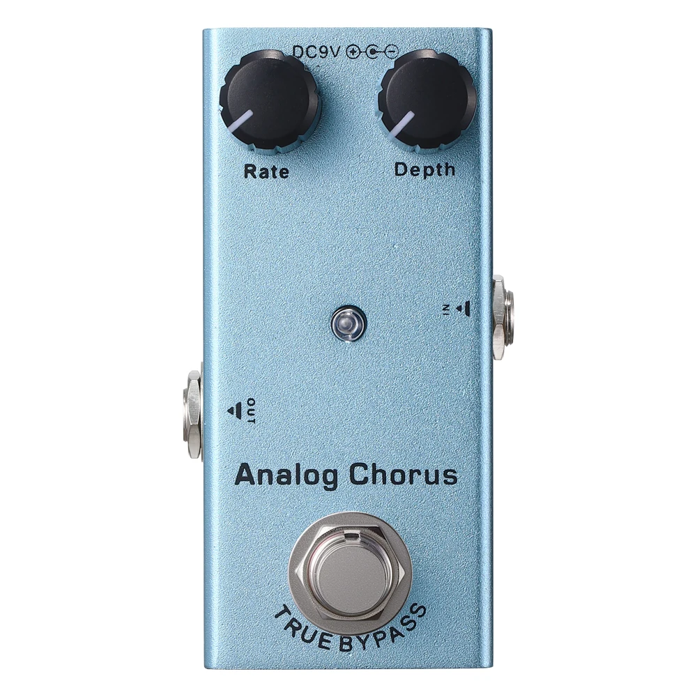 E-Gitarren-Pedal Vintage Overdrive/US Dream/Classic Chorus/Vintage Phase/Tremolo/Analog Delay/Digital Delay/Ultimate Drive – Detail 10