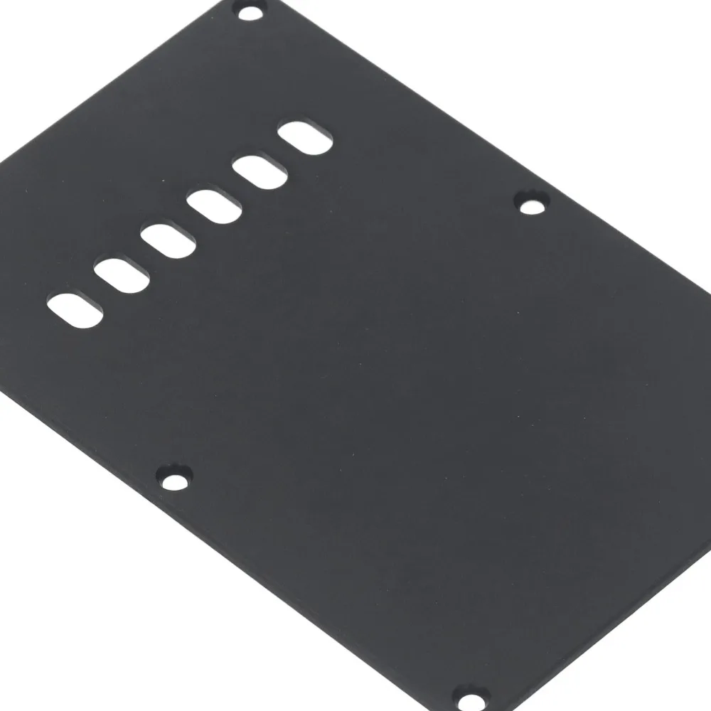 Premium Plastic Material Tremolo Cover Plate Black Color Guitar Accessories Kit Guitar Back Plate For Electric Guitar