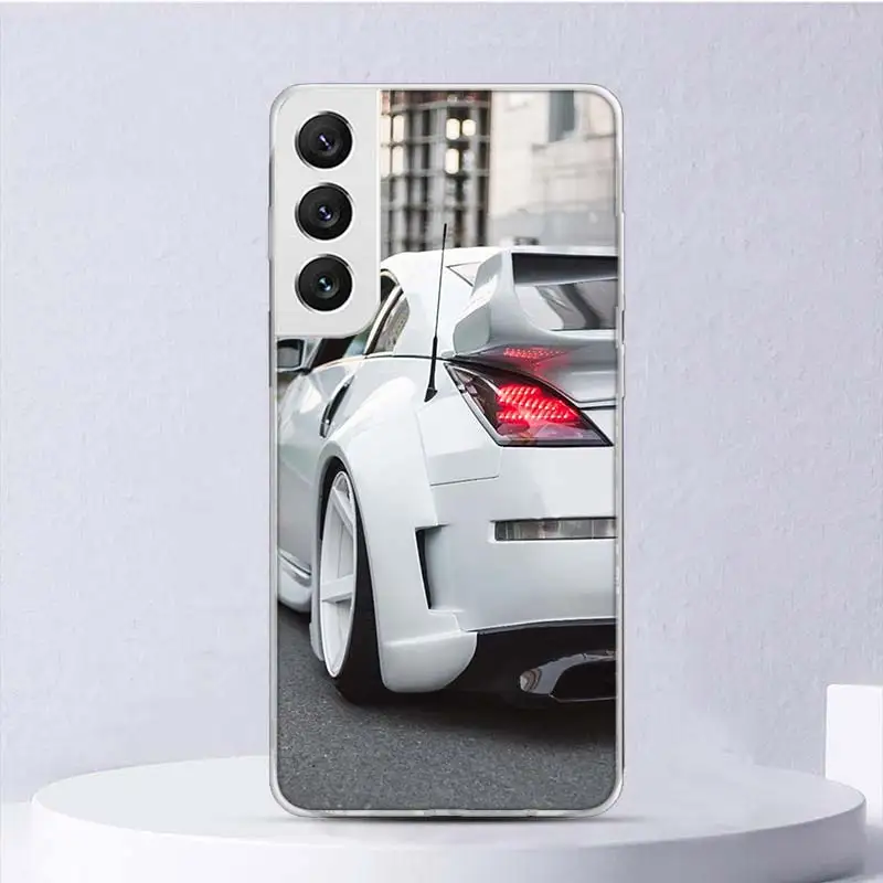 JDM Sport Car 350Z 370Z 240Z Soft Case For Samsung Galaxy S24 S23 S22 S21 Ultra S20 FE S10 Plus Phone Cover S9 S8 + S10E Funda C